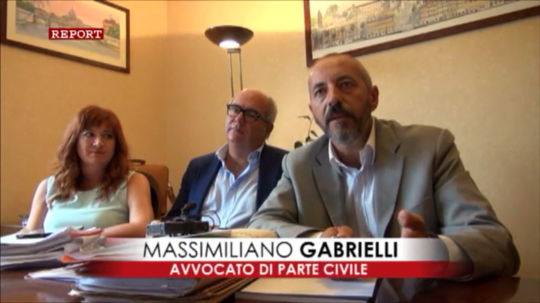 Avvocati Guarini, Bulgheroni e gabrielli a REPORT Rai3